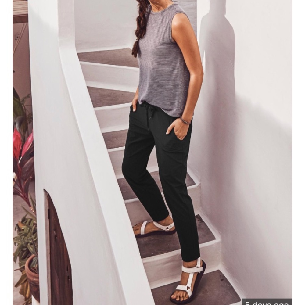 Navy Midtown Ankle Pant- 4T